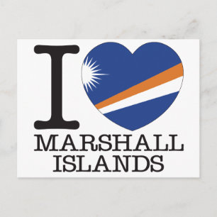 Marshallöarna Kärlek v2 Vykort