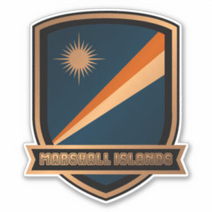 Marshallöarna Klistermärken