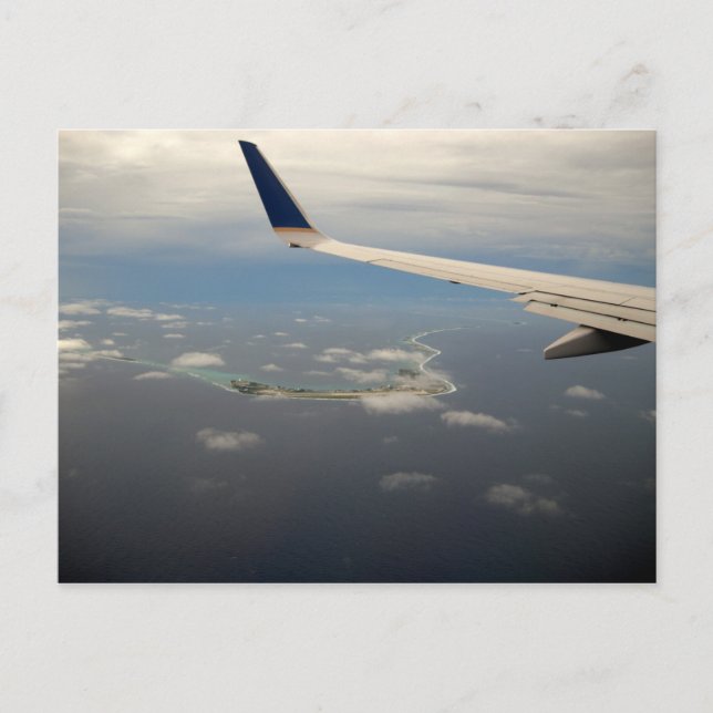 Marshallöarna - Kwajalein Afee Vykort (Framsida)