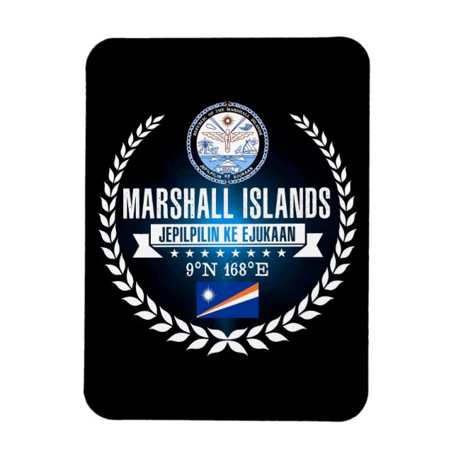 Marshallöarna Magnet (Vertikal)