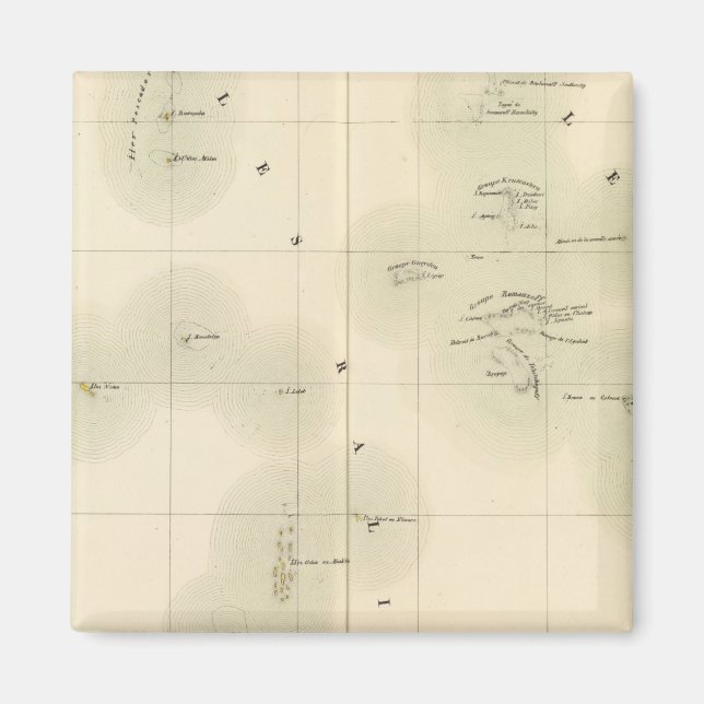 Marshallöarna Oceanien nr 10 Magnet (Framsidan)