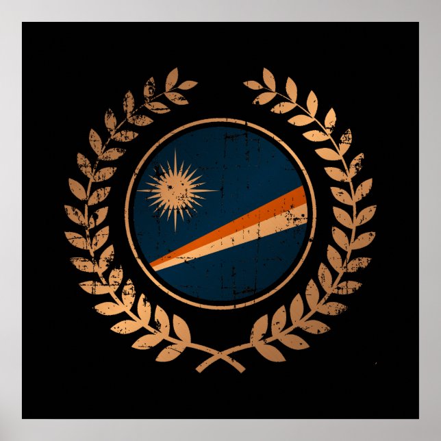 Marshallöarna Poster (Framsidan)