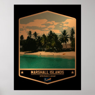 Marshallöarna Poster