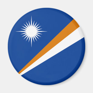 Marshallöarnas flagga magnet
