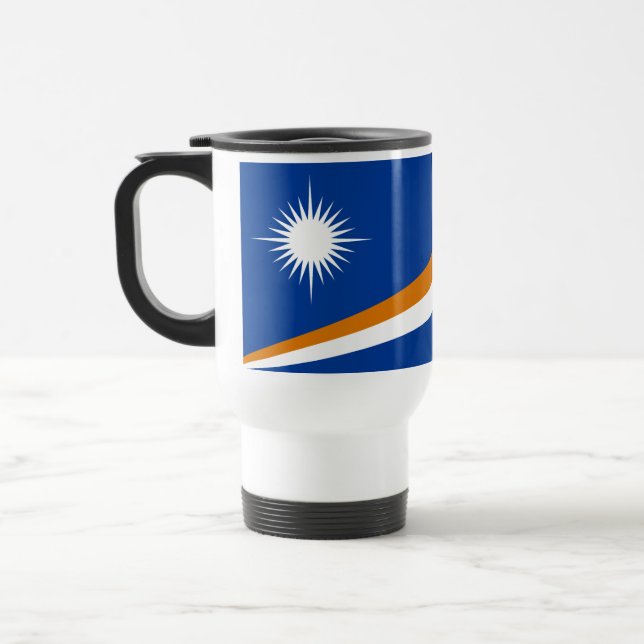 Marshallöarnas flagga resemugg (Vänster)