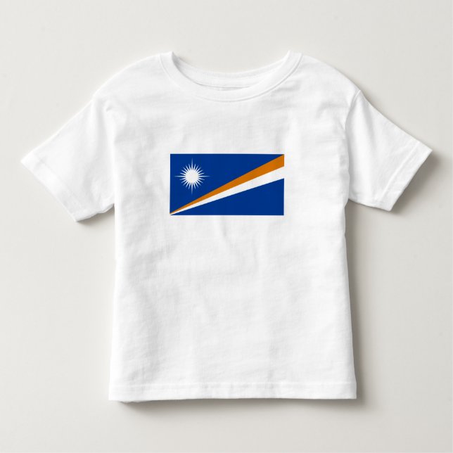 Marshallöarnas flagga t shirt (Framsida)
