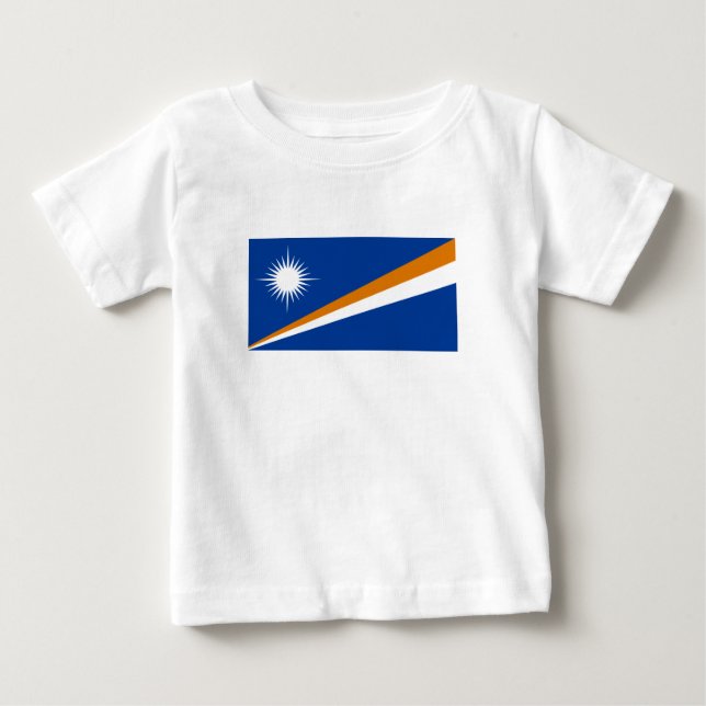 Marshallöarnas flagga t shirt (Framsida)