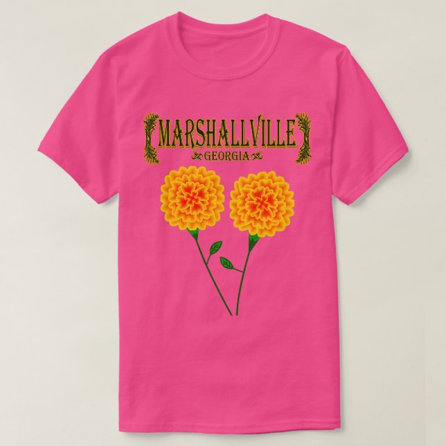 Marshallville Georgia TShirt T Shirt (Design framsida)