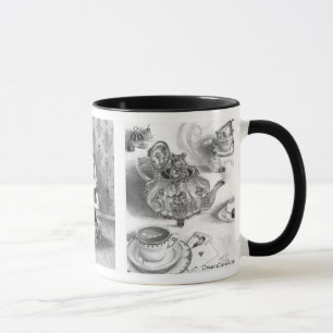 MarsHareDormouse Alice i underlandmugg Mugg
