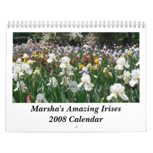 Marshas fantastiska Irises Cale 2008… Kalender