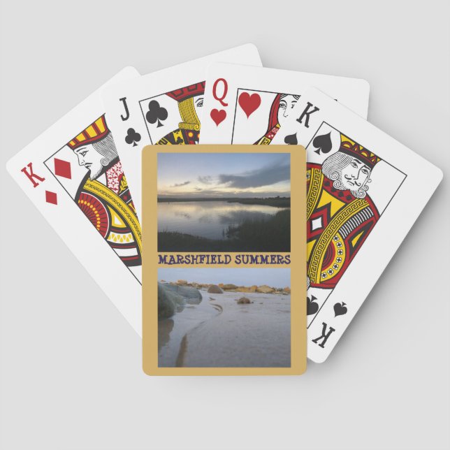 MARSHFIELD SUMMERS PLAYING CARDS 2018, BICYCLE CASINOKORT (Baksidan)