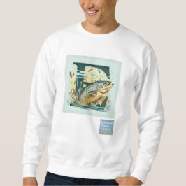Marshian Manar Salmon Sweat Shirt Lång Ärmad Tröja