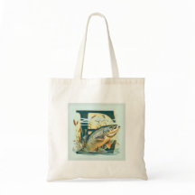 Marshian SALMON Tote Bag