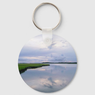 Marshland Sunset Keychain Nyckelring