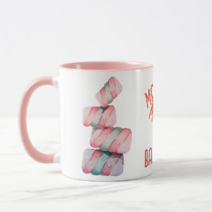 Marshmallow Balancing Candy Pun Mugg