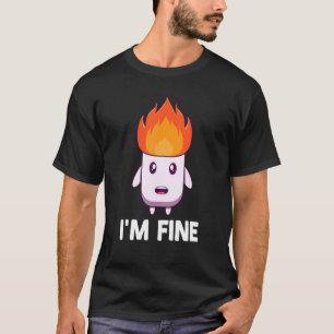 Marshmallow Campfire Roasting Chocolate Smore Camp T Shirt