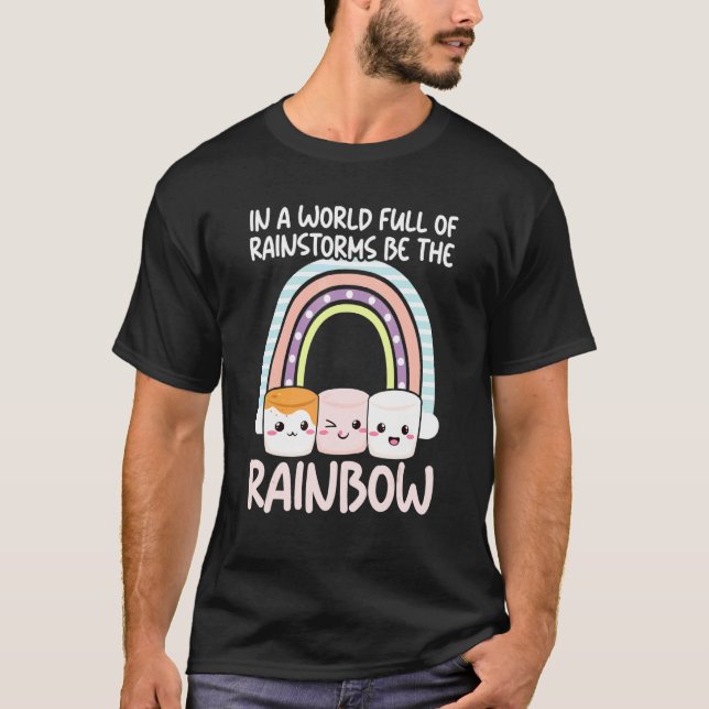 Marshmallow Campfire Roasting Chocolate Smore Camp T Shirt (Framsida)