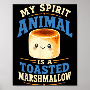 Marshmallow campfire smörgåstårta poster