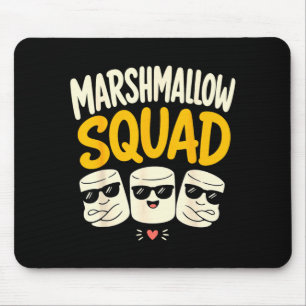 Marshmallow familj campfire s'mores musmatta