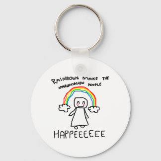 Marshmallow-folk delar deux. nyckelring