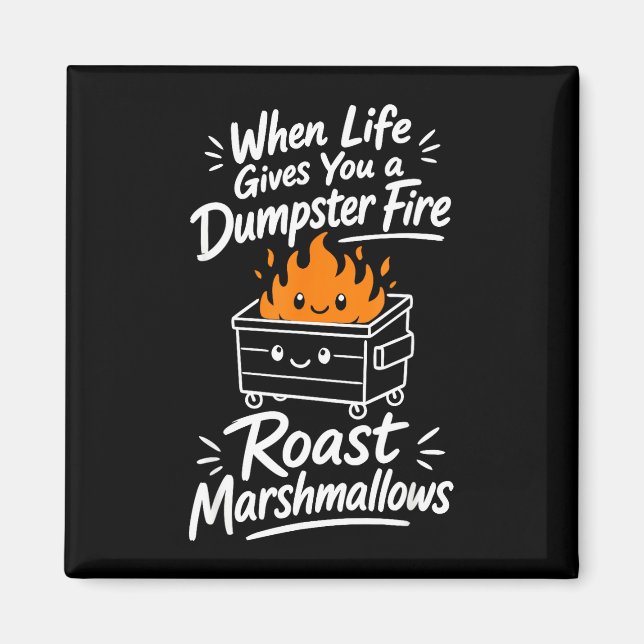 Marshmallow humor  magnet (Framsidan)