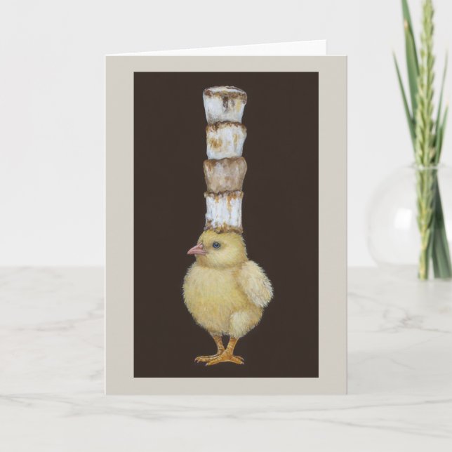 Marshmallow Peep #7 Kort (Framsida)