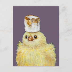 Marshmallow Peep vykort