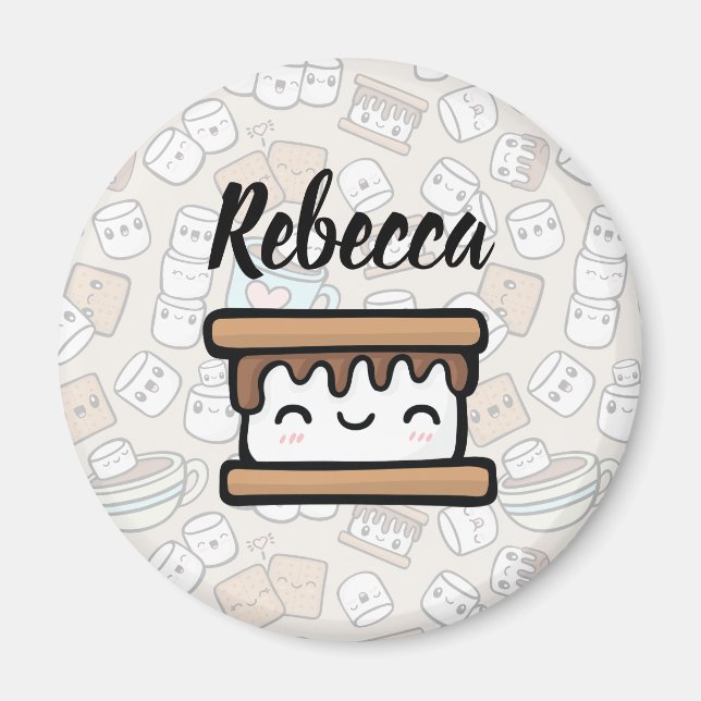 Marshmallow Treats Magnet (Framsidan)