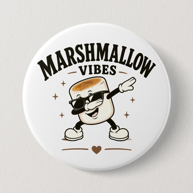 Marshmallow-vibbar Knapp (Framsida)