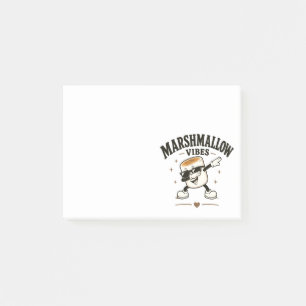 Marshmallow-vibbar Post-it Block