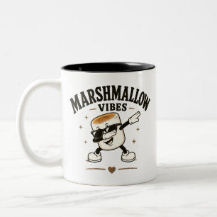 Marshmallow-vibbar Två-Tonad Mugg