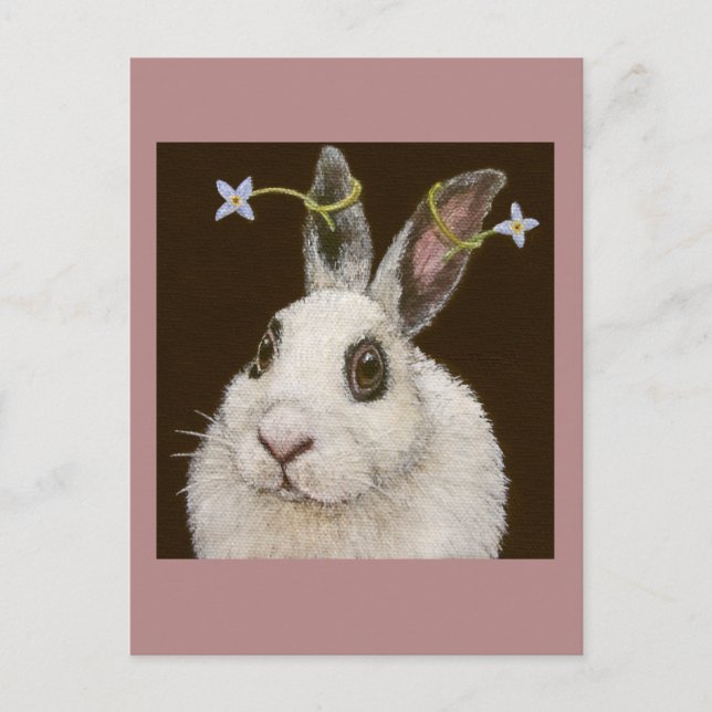 marshmallow-vykort vykort (Framsida)