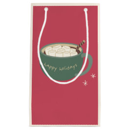 Marshmallowen och den varma chokladjulgåvan hänger