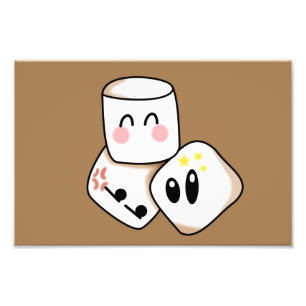 Marshmallows Fototryck