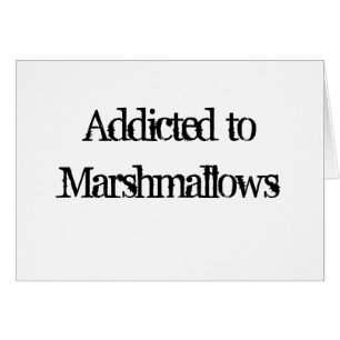 Marshmallows Hälsningskort