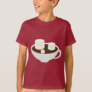 Marshmallows i varm choklad t shirt