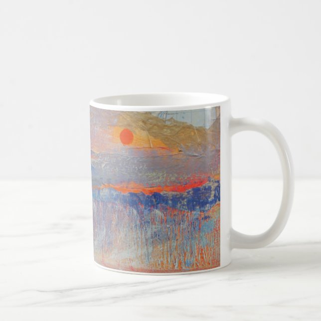 Marshsolnedgång 2013 kaffemugg (Höger)