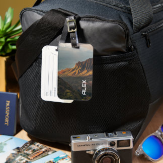 Marside Cliff Stigning - Dramatiskt kustlandskap Bagagebricka