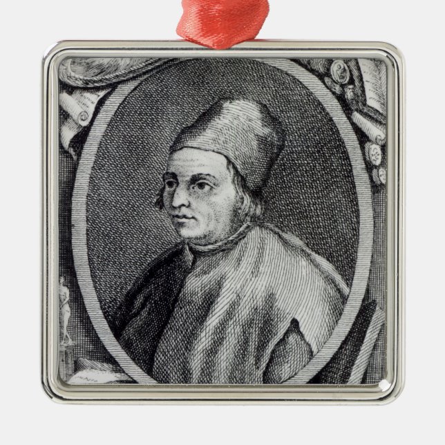 Marsilio Ficino Julgransprydnad Metall (Framsidan)