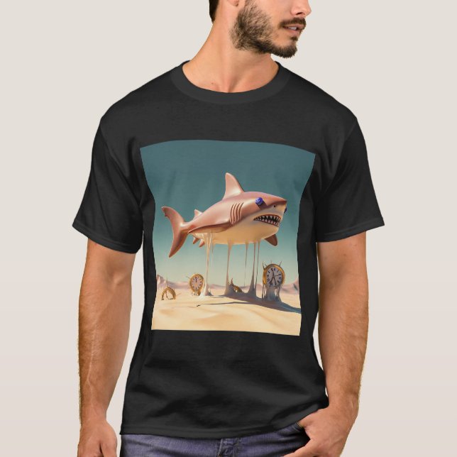 Marsipan haj t shirt (Framsida)