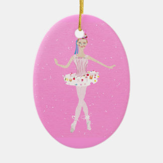 Marsipanprydnad Julgransprydnad Keramik