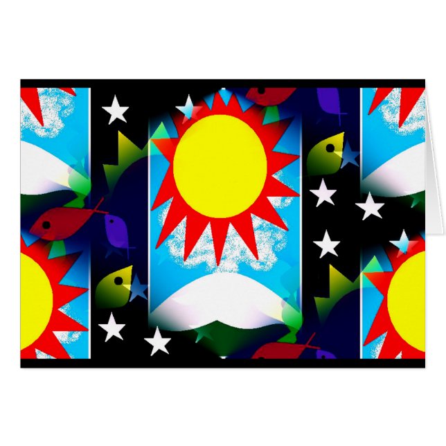 MARSKALK AV SKAPELSEN HÄLSNINGSKORT (Framsidan Horizontal)