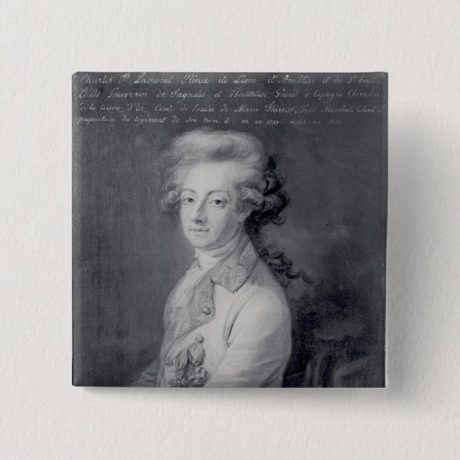 Marskalk Charles-Joseph Prince de Ligne Knapp (Framsida)