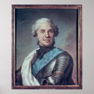 Marskalk Maurice de Saxe Poster