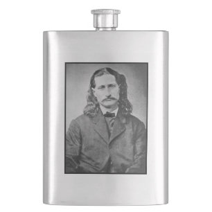 Marskalk Wild Bill Hickok gammal västern revolverm Fickplunta