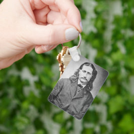 Marskalk Wild Bill Hickok gammal västern revolverm Nyckelring