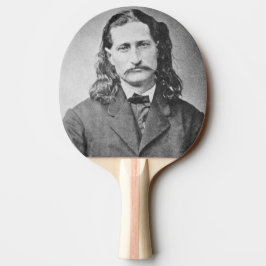 Marskalk Wild Bill Hickok gammal västern revolverm Pingisracket