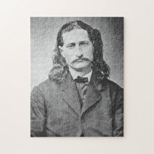 Marskalk Wild Bill Hickok gammal västern revolverm Pussel