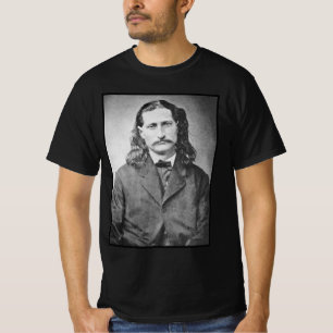 Marskalk Wild Bill Hickok gammal västern revolverm T Shirt