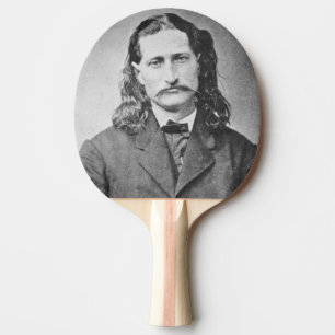 Marskalk Wild Bill Hickok gammal västernganjtävlar Pingisracket